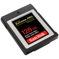 闪迪(SanDisk)CFexpress Type-B存储卡 高端xqd卡 佳能1dx3相机内存卡128G 读1700M