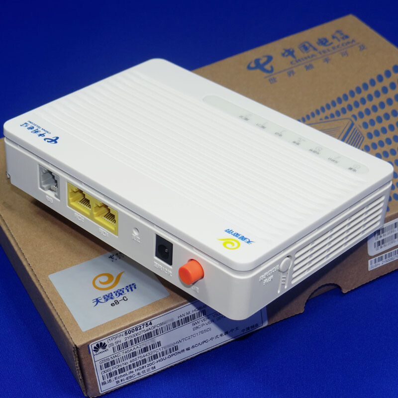 中国电信光纤猫hg8120c新款原装e8c带路由器gpon光猫千兆光猫sg4默认