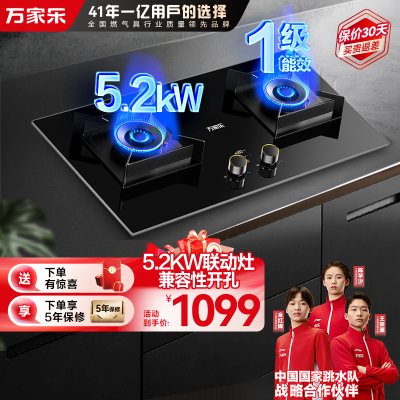 万家乐燃气灶JZT-AY9