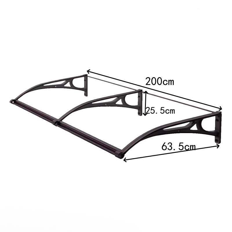 锁匠遮雨棚200*63.5*25.5cm/个高清大图