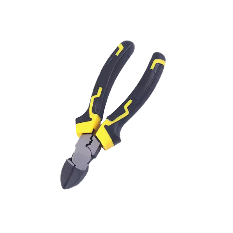 立伟铁牛偏心省力斜嘴钳6寸/把高清大图