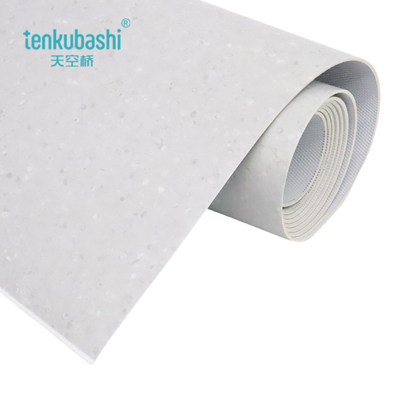 天空桥 地板革 灰色裂石纹2.0mm含安装 平方米高清大图