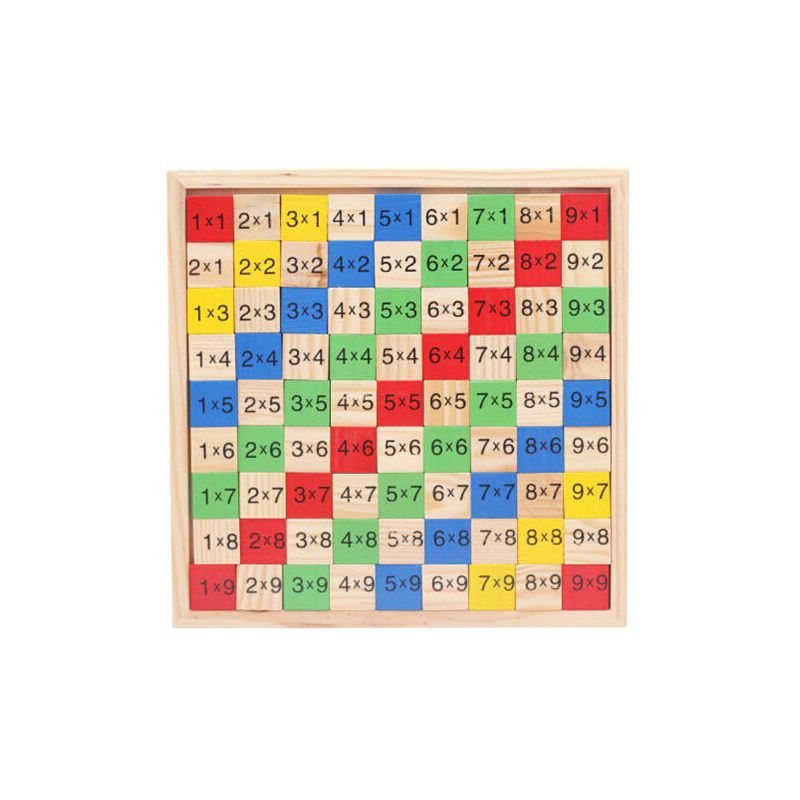 蒙氏数学教具百数板1-100数字连续板儿童早教启蒙认数字玩具积木