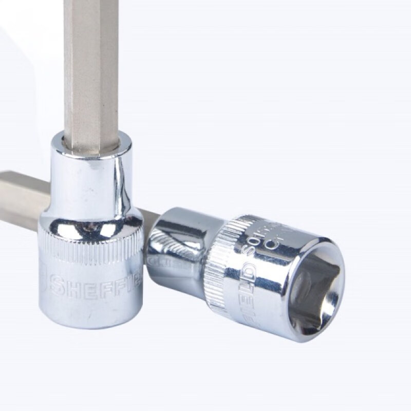 钢盾(SHEFFIELD) S015426 12.5mm系列70mm长6角旋具套筒H6[家用]高清大图