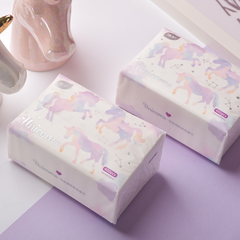 植护 独角兽家用卫生纸实惠装抽纸 32包15225620201 32包/箱