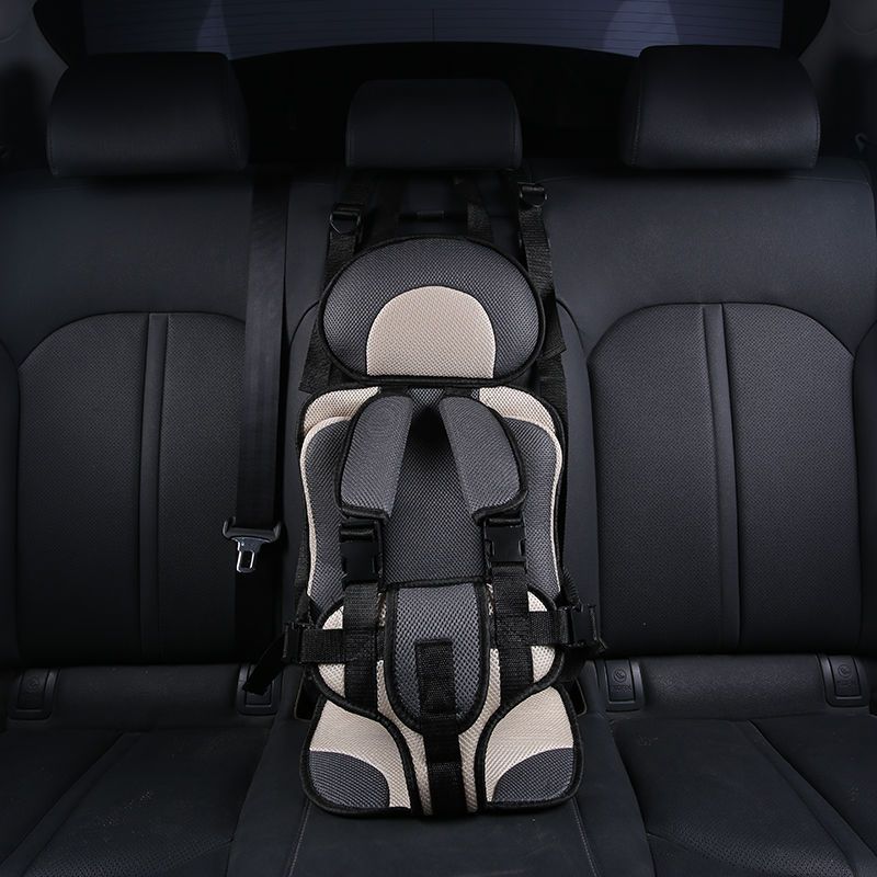 汽车儿童安全座椅便捷式儿童婴儿通用安全座椅车载三轮车电动车英伦红