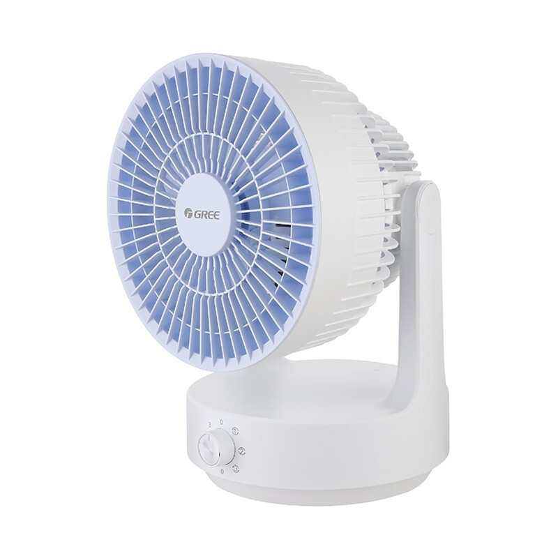 格力gree电风扇台扇空气循环扇家用台式电风扇涡轮对流扇轻音摇头小