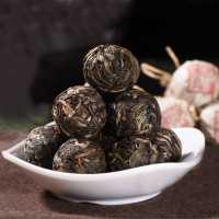 2016年云南普洱茶生茶冰岛龙珠沱茶迷你小沱茶希必奇50粒（约380克）