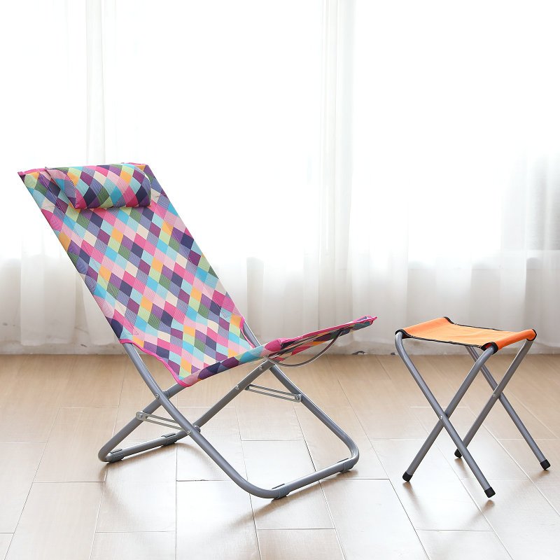 寻木匠小型躺椅方便简易舒适家用折叠椅阳台休闲椅办公室午休椅超轻