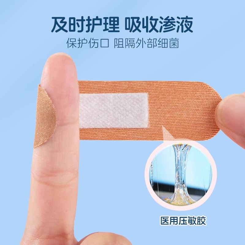 海氏海诺 6片装弹力型无菌创可贴伤口护理OK绷弹力创口贴一次性透气创可贴高清大图