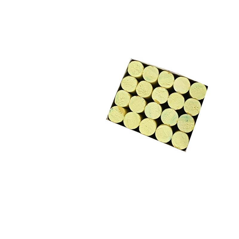 罗阳粉笔黄色30盒/箱