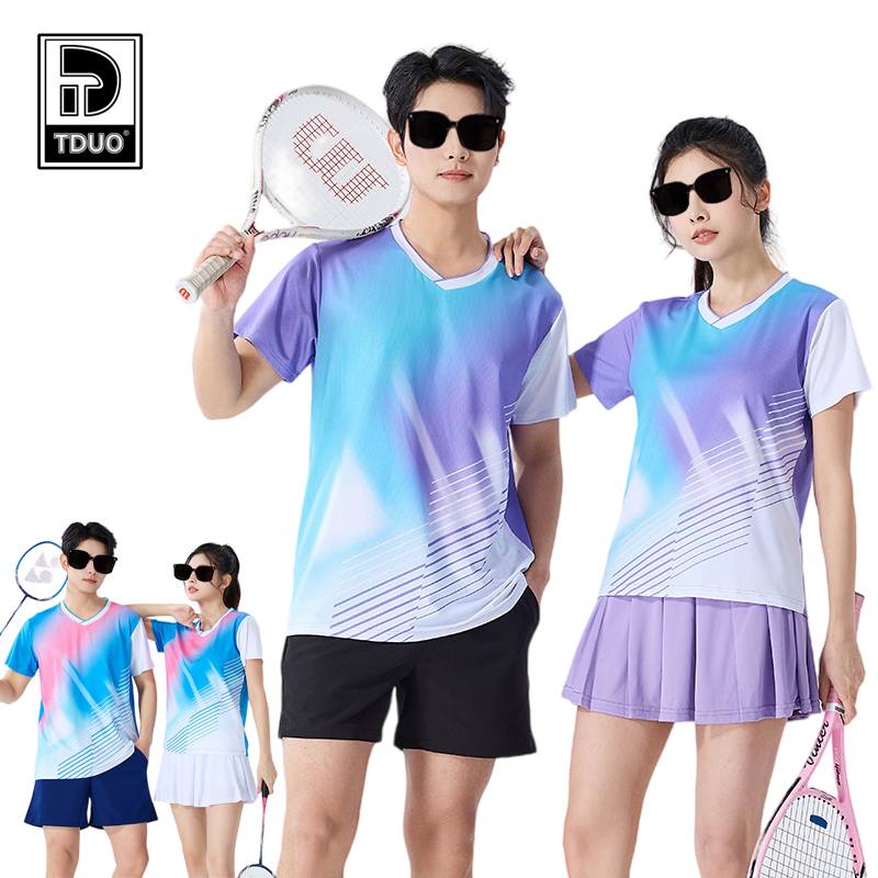 TDUO 羽毛球服 Q45 套高清大图