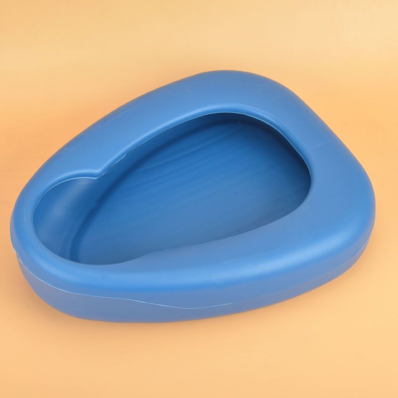 卧床老人加厚便盆大便器瘫痪老人坐便器卧便器接便器家用医用蓝色加厚