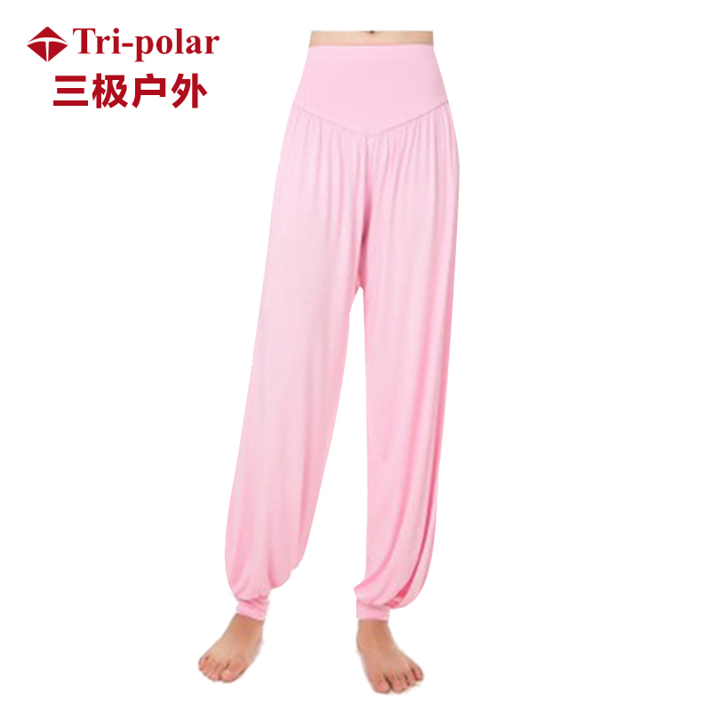 三极户外(Tripolar) TP1051 新款瑜珈裤收口灯笼裤舞蹈裤太极裤运动服瑜伽服女运动休闲裤
