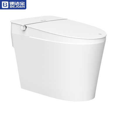 便洁宝(Bejoan)家用智能马桶自动无水压白色坐便器座圈加热暖风烘干T70F-EF 305坑距
