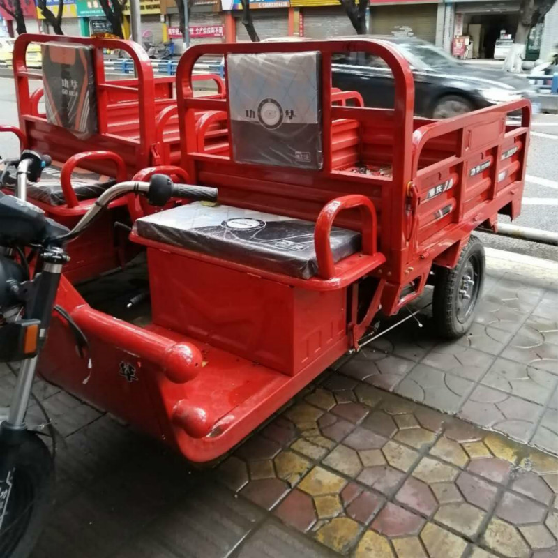 功华1.6米的 60v 20a 电动三轮车