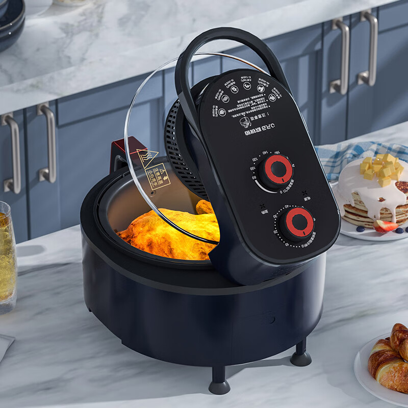 欧锐铂漫步者可视空气炸锅6.5LORB-949高清大图