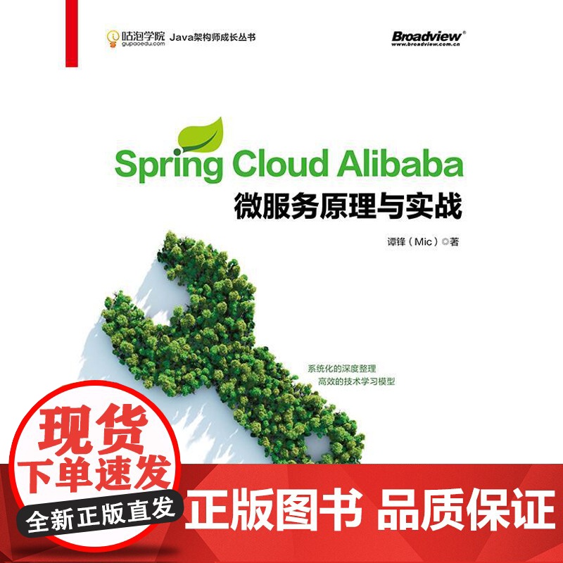 店 Spring Cloud Alibaba 微服务原理与实战 Java架构 微服务设计原理与架构 响应式微服务架构设计高清大图