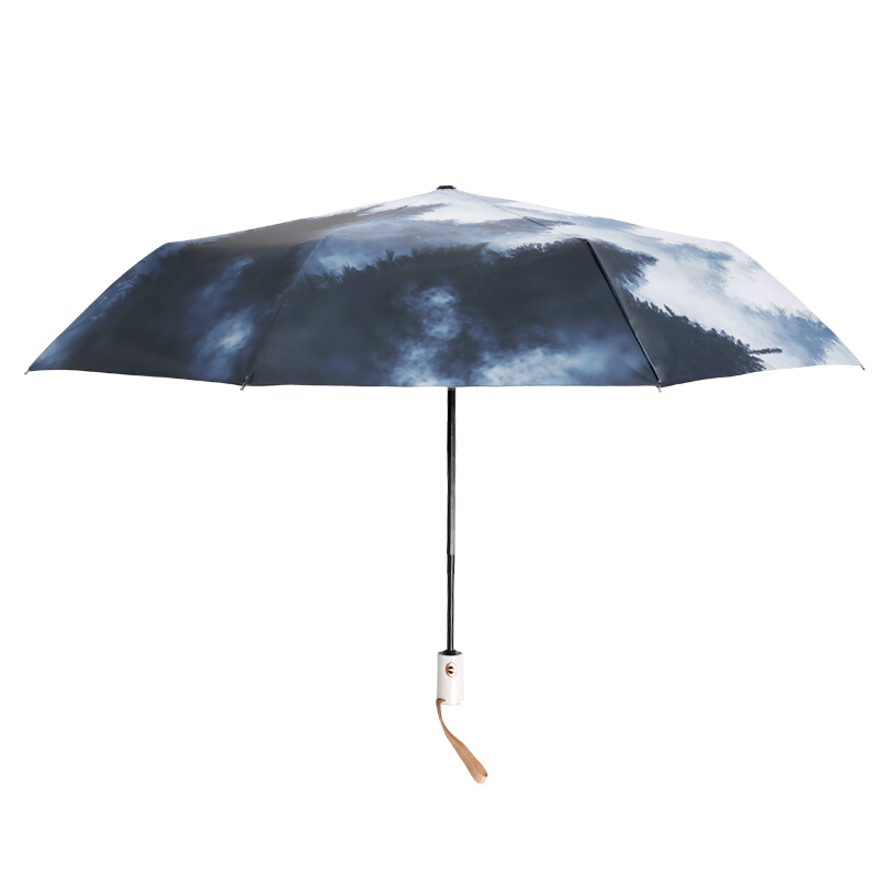 雨伞女森系复古折叠晴雨两用遮阳伞大号太阳伞防晒防