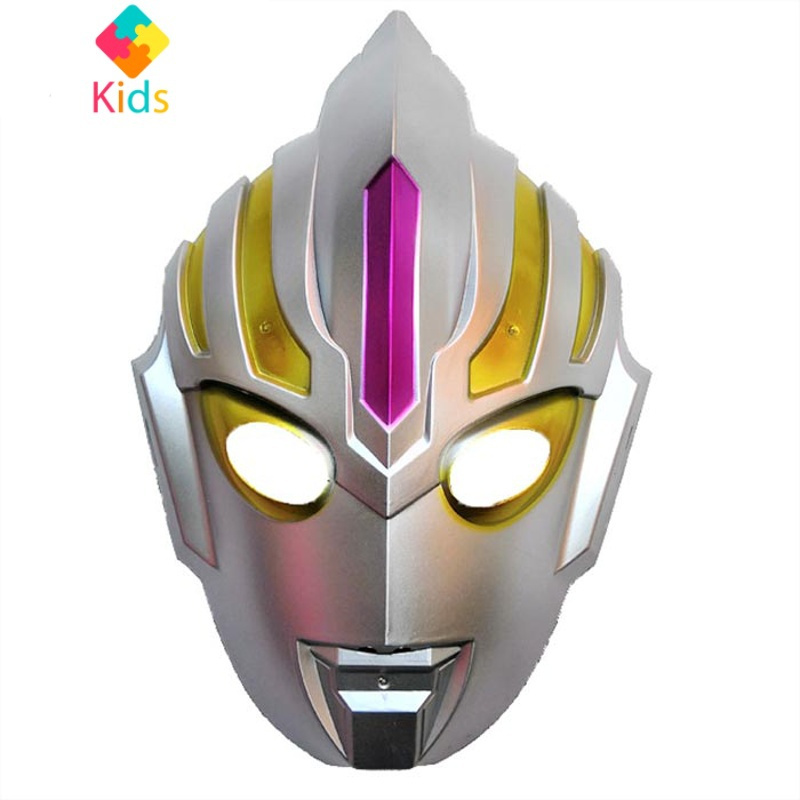 儿童奥特曼面具动漫玩具迪迦赛罗欧布捷德泰罗咸蛋超人套装真智力 欧