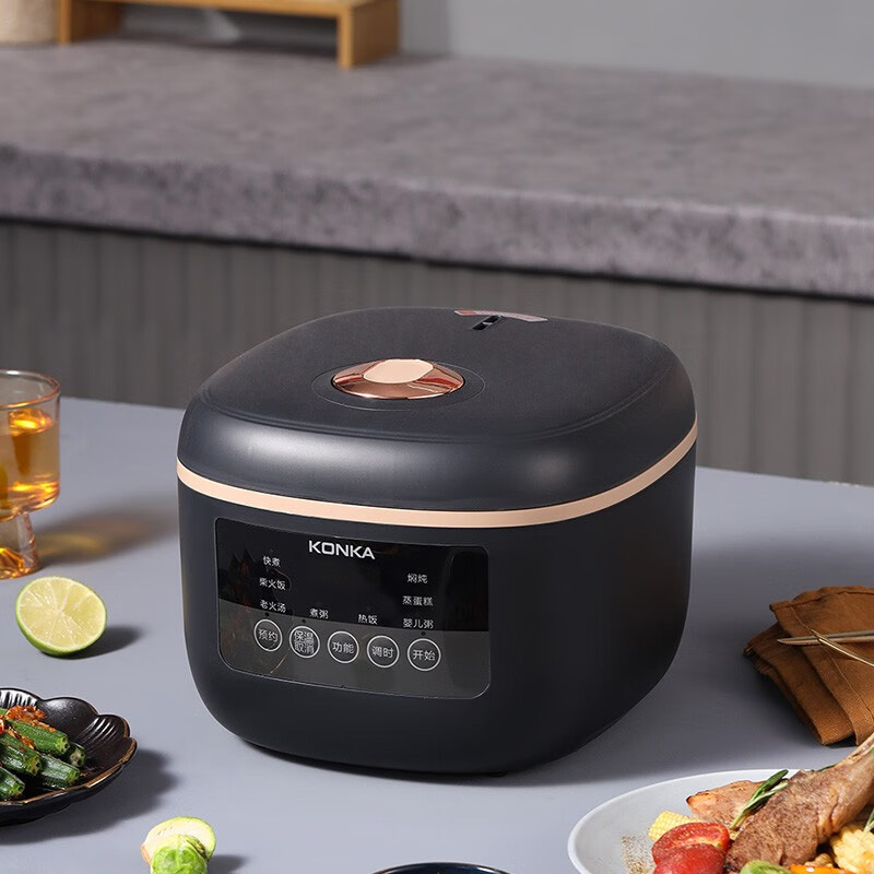 康佳电饭煲3L操作方便不粘内胆电饭锅KDFB-3051-M高清大图