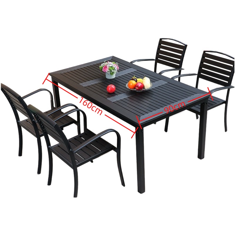 依韵珂户外桌椅1600*900mm+四把椅子套高清大图