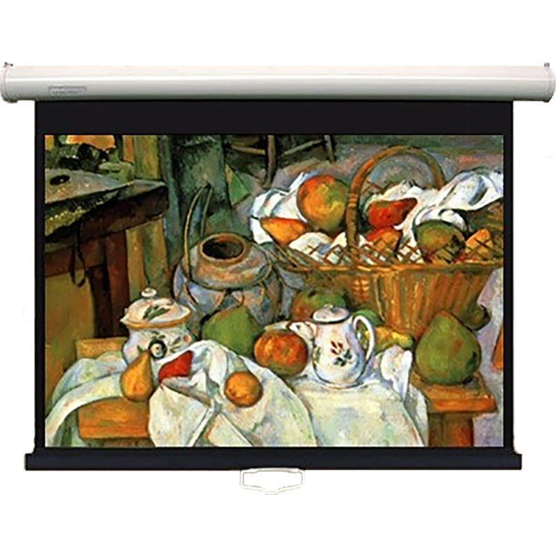 全新经科JK-S系列屏幕JK-S2 92寸16:9手动自锁高清幕布