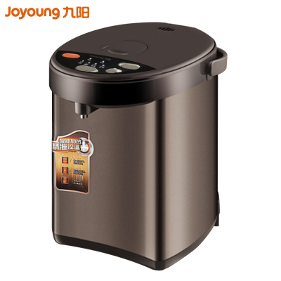 九阳(Joyoung) 电热水瓶 JYK-40P01 4L容量 国产温控计 按键式 全不锈钢 自动断电 支持童锁 电水壶