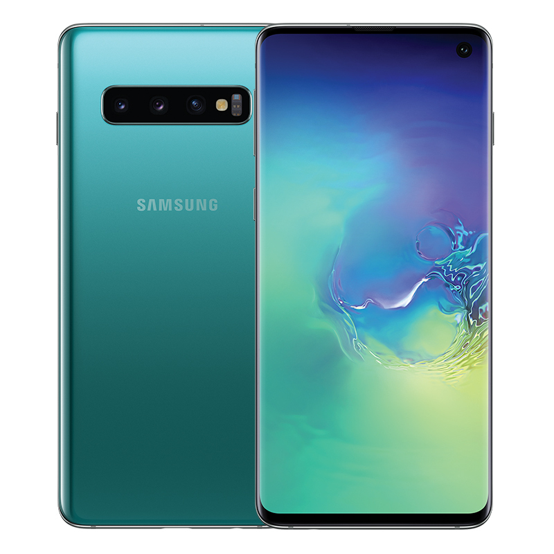 三星 Galaxy S10(SM-G9730) 8GB+128GB 琉璃绿 超感官全视屏 移动联通电信全网通4G旗舰手机