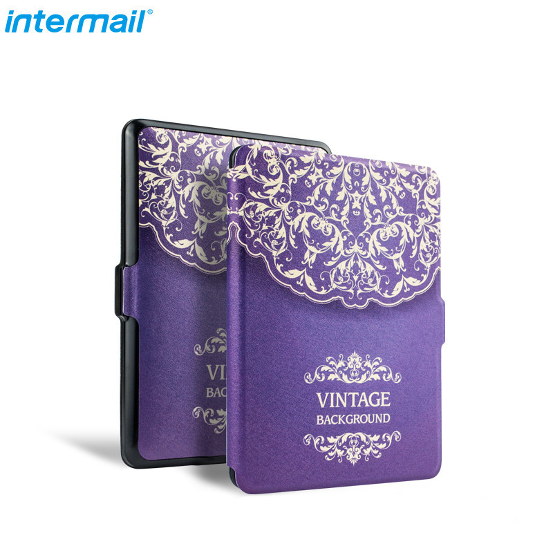 kindle保护套paperwhite 电子阅读器保护套平板电脑 电子书皮套958防摔 intermail 欧美风PU