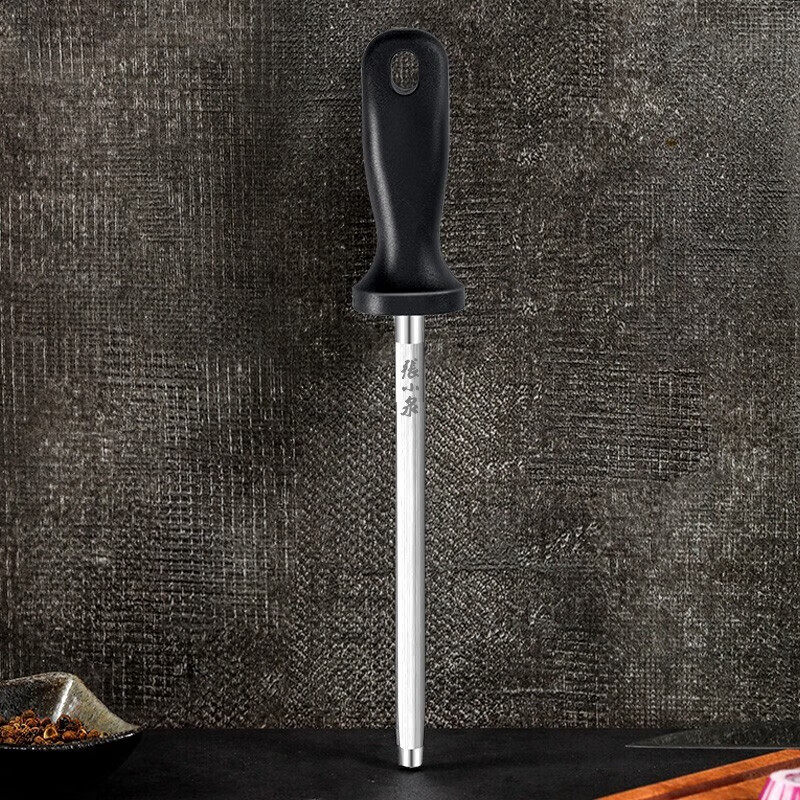 张小泉磨刀棒屠宰家用磁力磨刀神器菜刀磨刀棍厨房刀具高效快速磨刀工具 速锐8寸磨刀棒高清大图