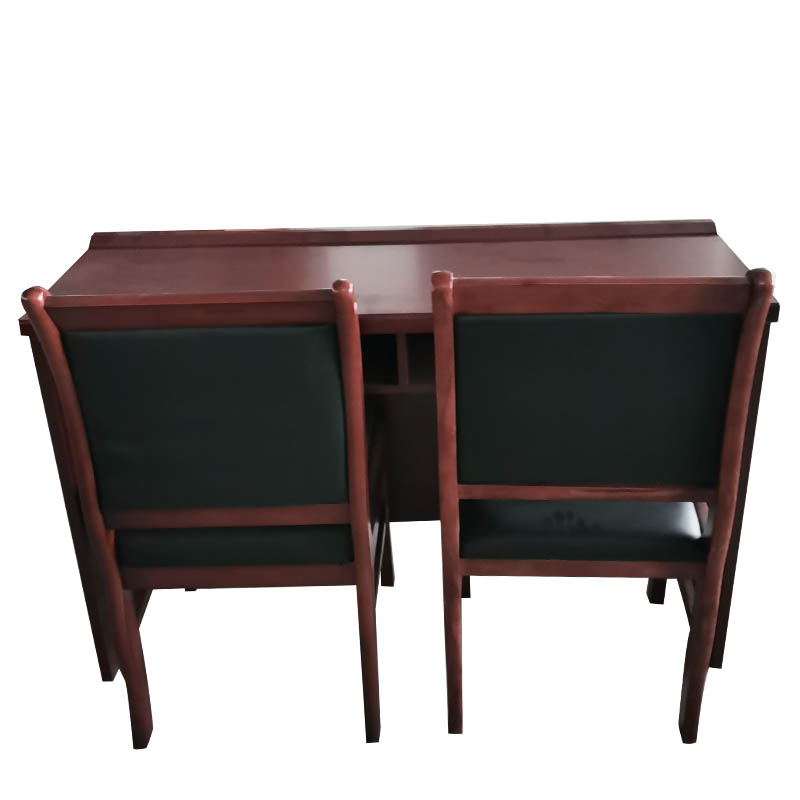 亿铁(YI TIE)培训条桌会议条桌椅一桌两椅120*40*76cm/套高清大图