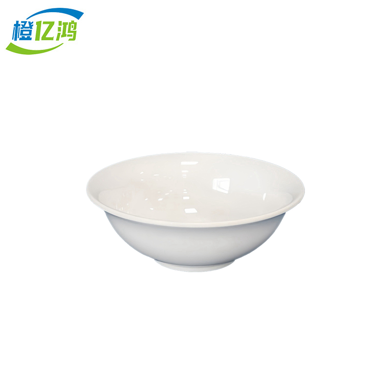 橙亿鸿 密胺仿瓷圆饭碗 直径15cm/个 6英寸