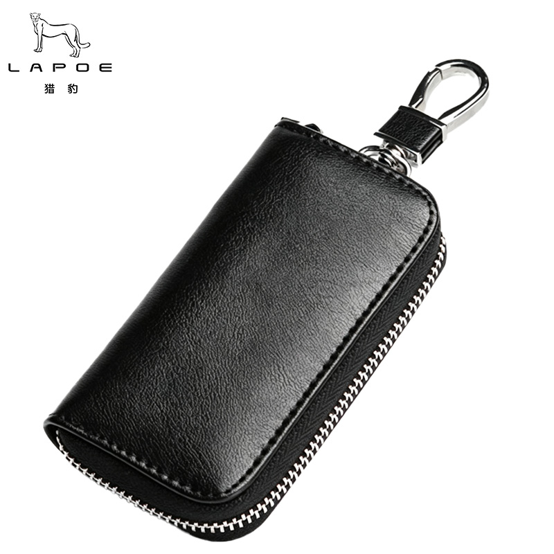 猎豹 PU皮革钥匙包 6×2.3×11cm 个高清大图