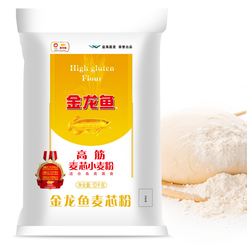 金龙鱼 金龙鱼高筋雪花麦芯粉10kg A115