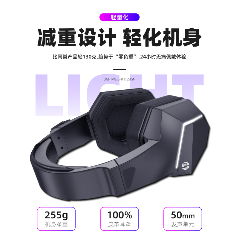 HP/惠普DHE-8014电脑游戏耳机头戴式电竞吃鸡cf专用听声辩位有线耳麦带麦克风话筒台式机笔记本usb接口