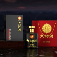 茅台镇酱香型白酒古法大曲坤沙工艺见个面龙则河大师酒500ml