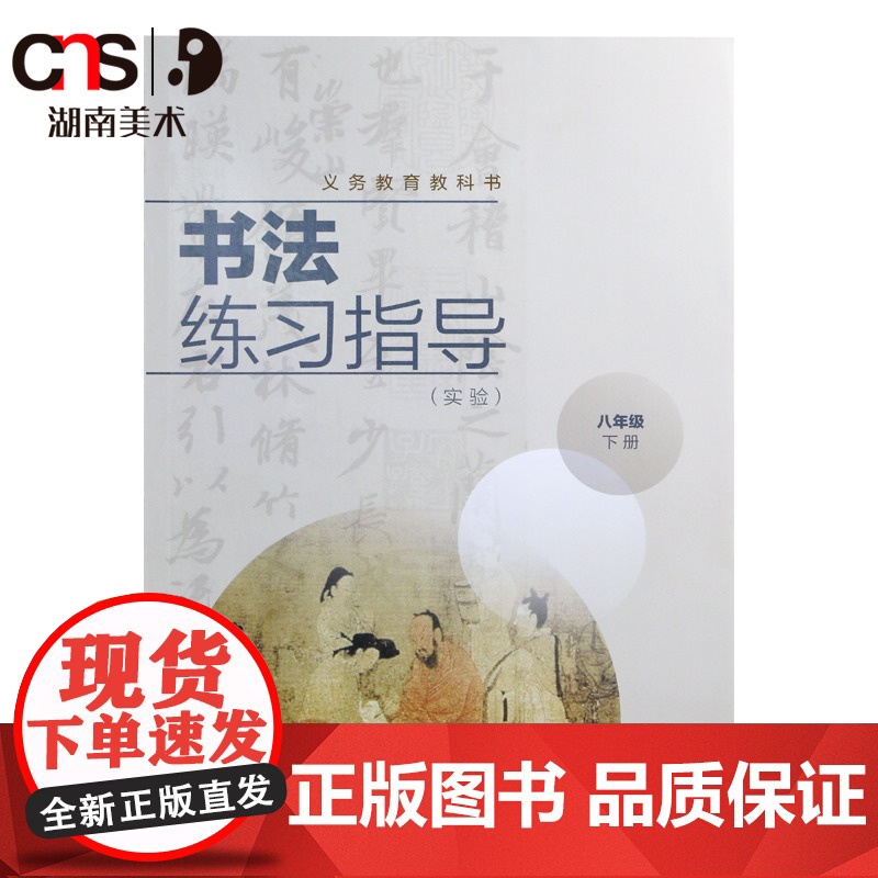 书法练习指导 八年级下 小学生书法练习 湖南美术出版社店高清大图