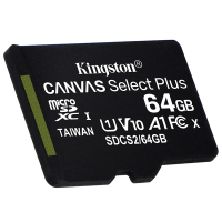金士顿(Kingston)64GB UHS-I Class10 TF(Micro SD)高速存储卡 读速100MB/s