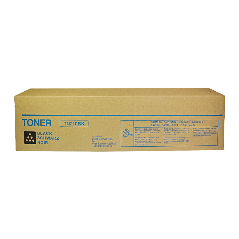 科思特TN210碳墨彩色粉盒 适用柯尼卡美能达C250 C252 C250p C252p高清大图