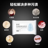 [12片]羽绒服免洗湿巾-1包装体验 擦羽绒服清洁湿巾干洗剂免水洗羽绒服湿巾衣物去污渍清洗湿巾神器