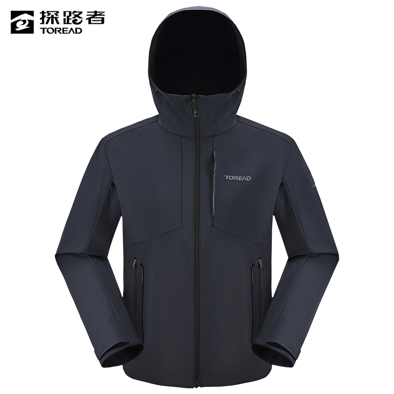 探路者 男式软壳外套 TAEEAM91089/件高清大图