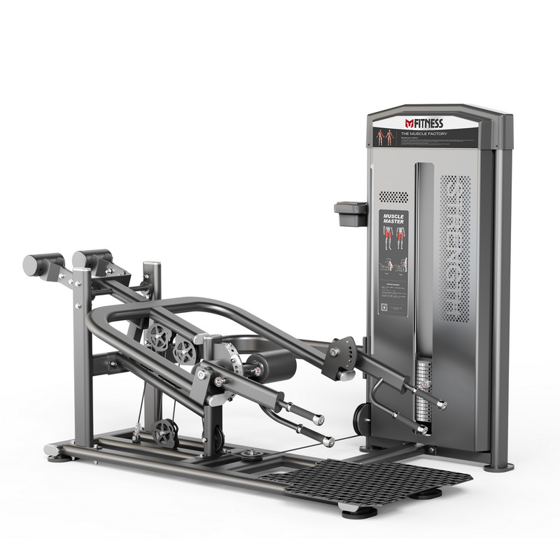 亿迈商用必确力量器械坐式推胸器仰卧举肩高低拉背健身房器材-F1068站姿硬拉驯练器
