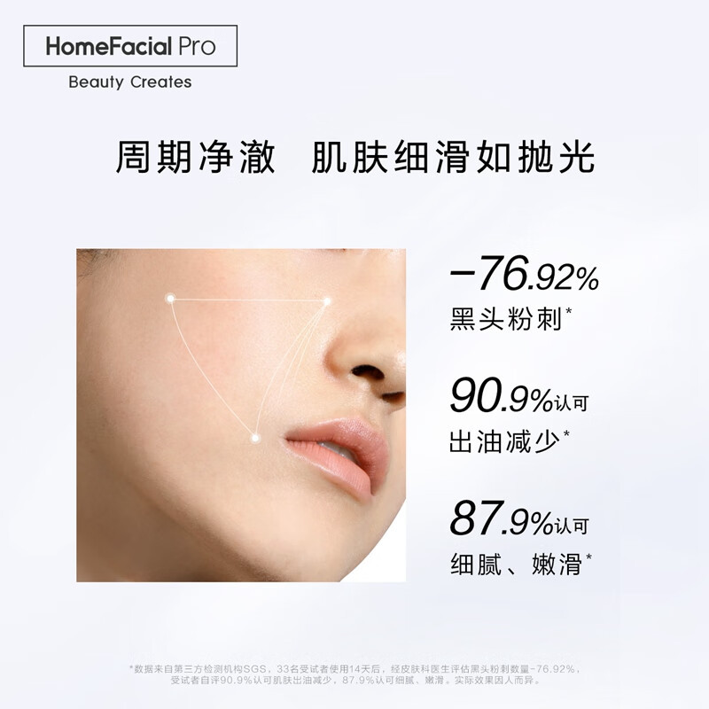 HomeFacialPro 莱姆果酸净澈清洁面膜55g