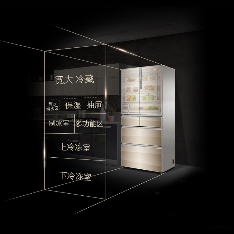 Casarte冰箱BCD-519WICAU1