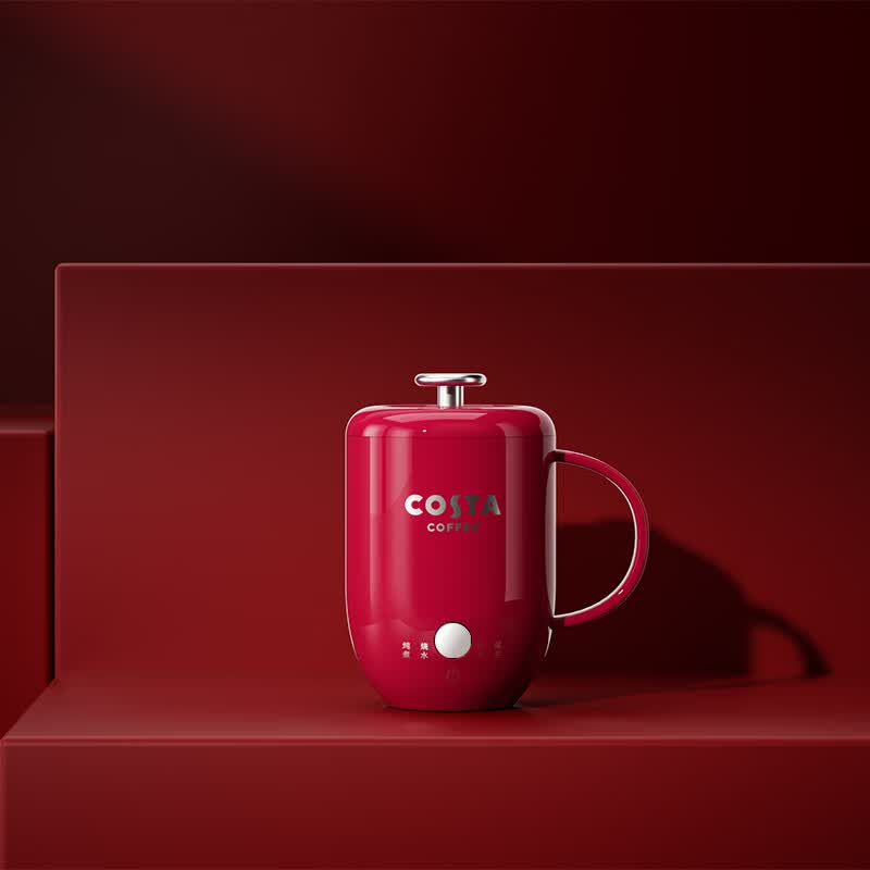 COSTA咖世家 欢喜杯具套装(元气杯450ml+按摩仪+茶叶+扑克+护手霜) Y-D2511HX高清大图