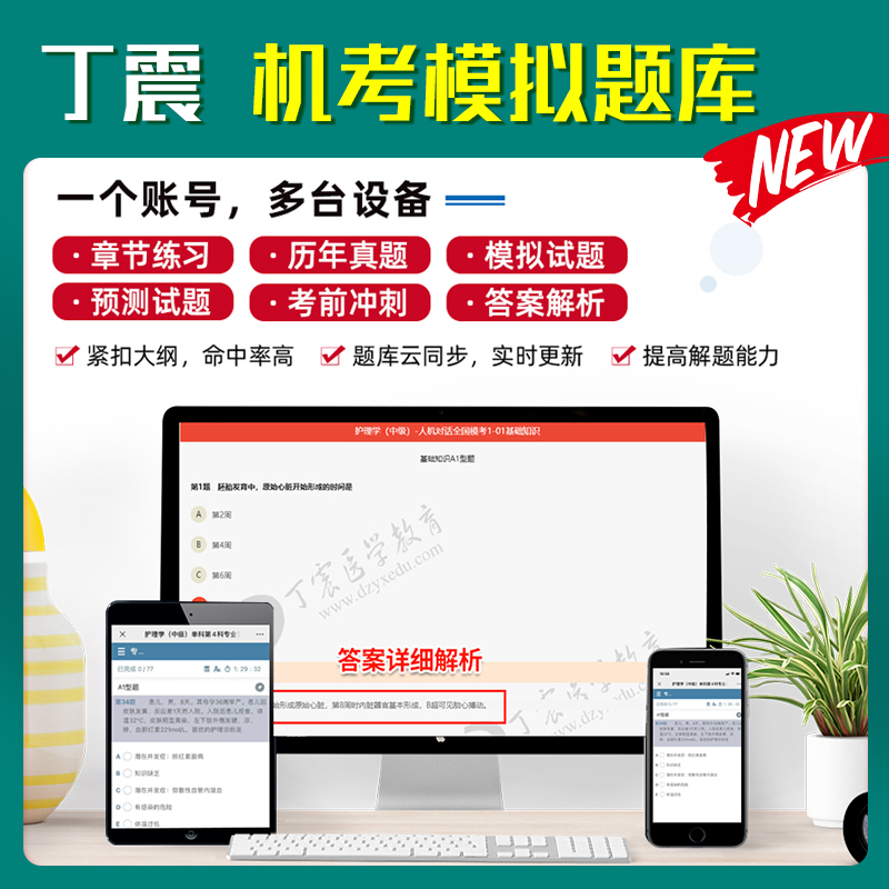 [正版]2024版 丁震护考 全套(6本)高清大图