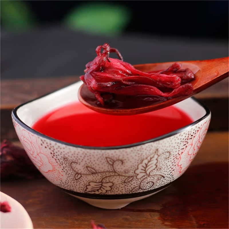 洛神花茶旗舰店云南玫瑰茄洛神花干整朵男女生春季养生茶泡水高清大图