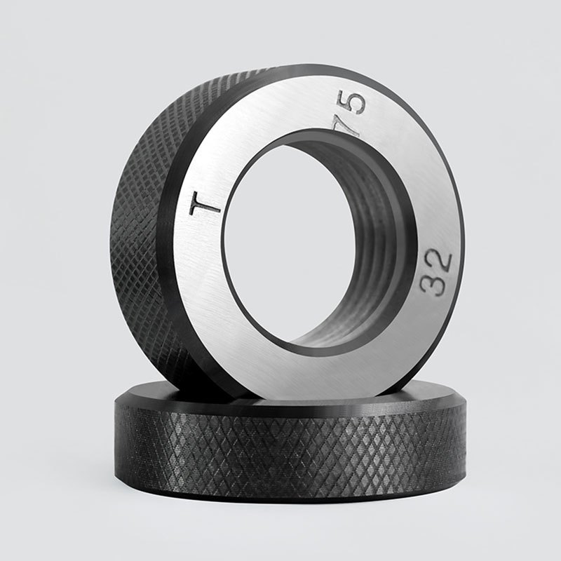 万莱云特 钢筋通止规检具直螺纹规 塞规环规 M12一套(塞规+环规)高清大图