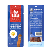 母亲肉干肉脯早餐棒60g香烤味肉类零食小吃